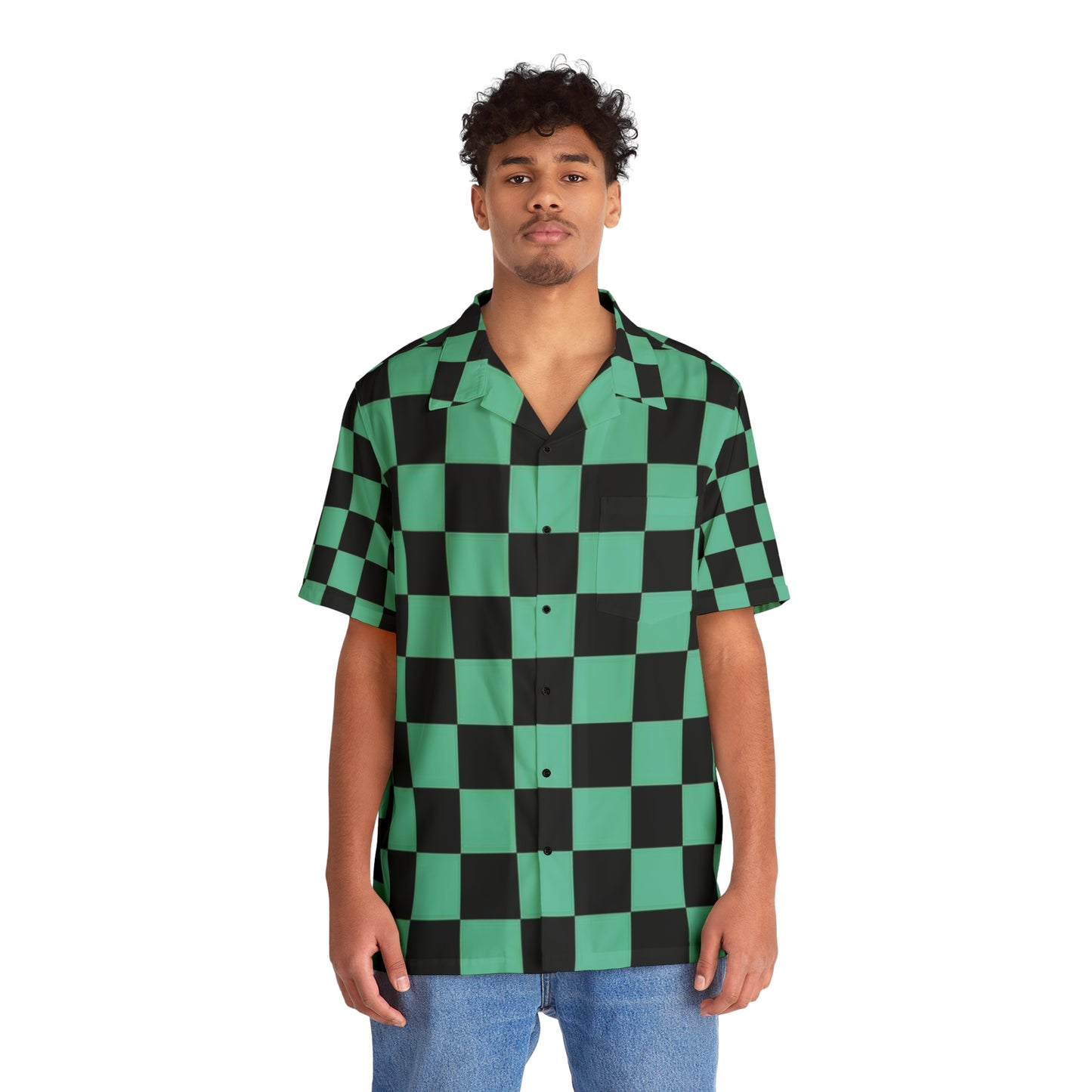 Tanjiro — Verdant Check Shirt